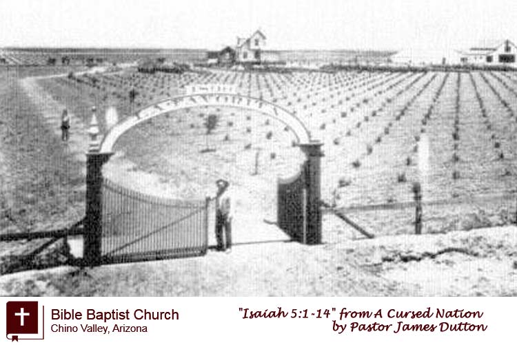 A Cursed Nation An Audio Sermon By Pastor James Dutton Bible Baptist Church Chino Valley Arizona
